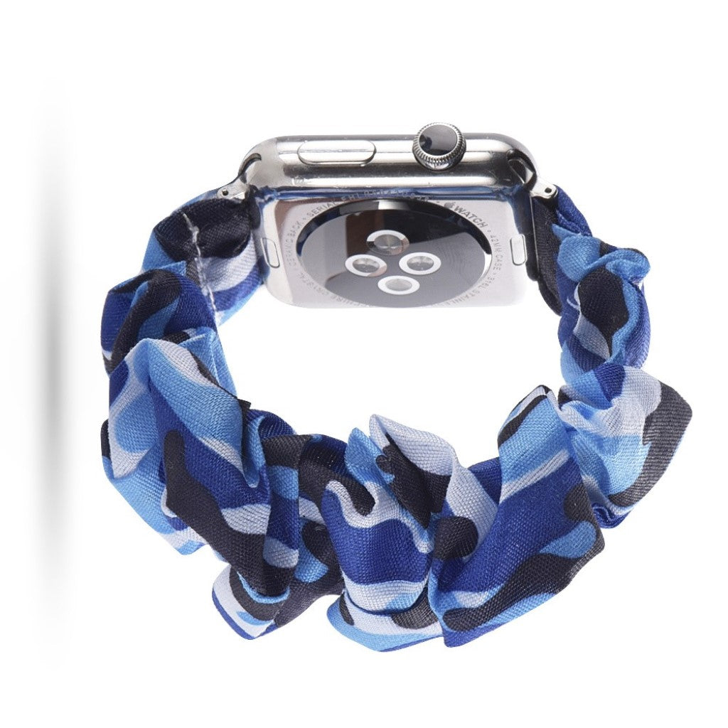 Flot Apple Watch Series 5 44mm Nylon Rem - Blå#serie_16