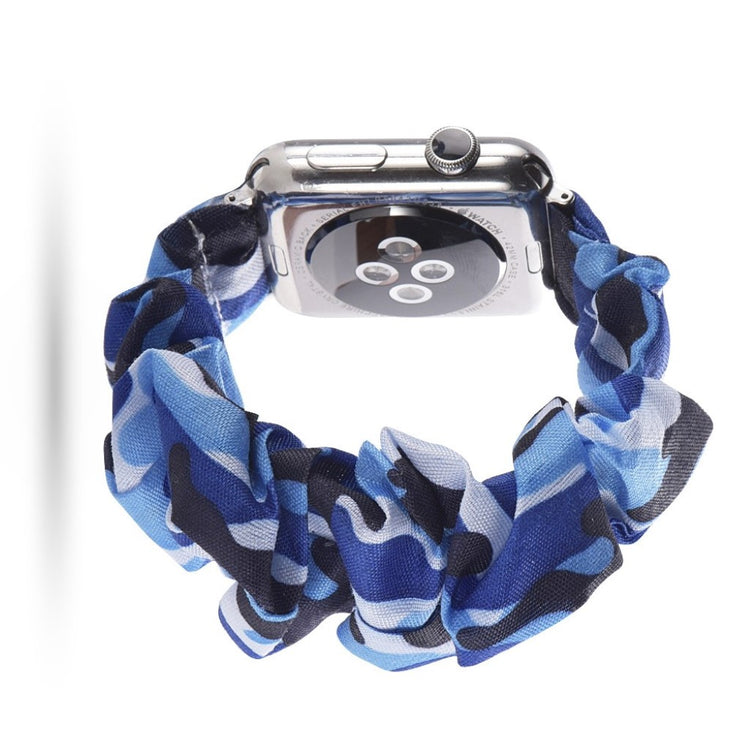 Flot Apple Watch Series 5 44mm Nylon Rem - Blå#serie_16