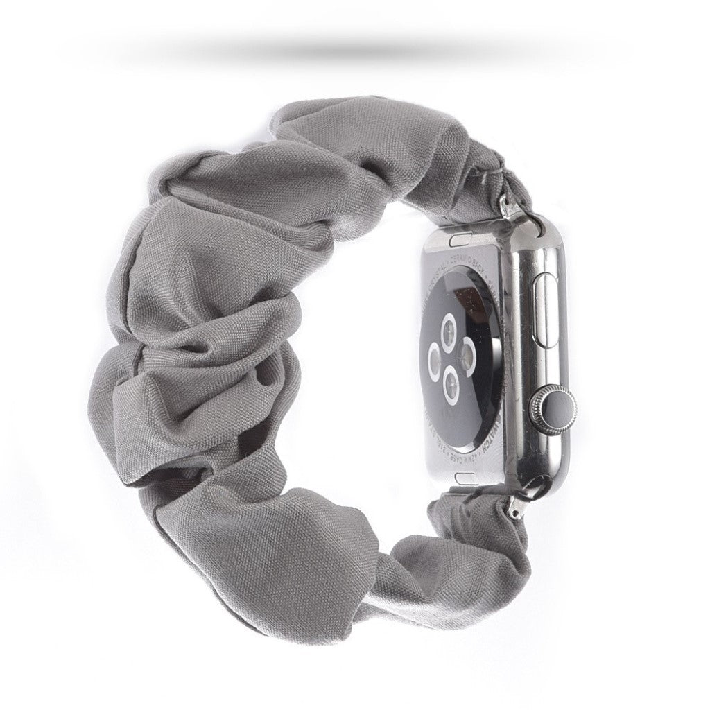 Flot Apple Watch Series 5 44mm Nylon Rem - Sølv#serie_18