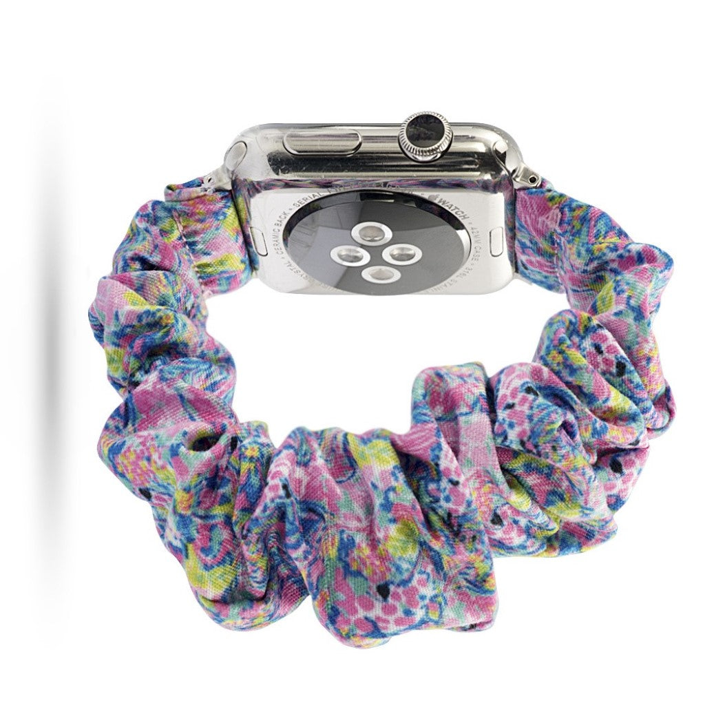 Flot Apple Watch Series 5 44mm Nylon Rem - Flerfarvet#serie_24