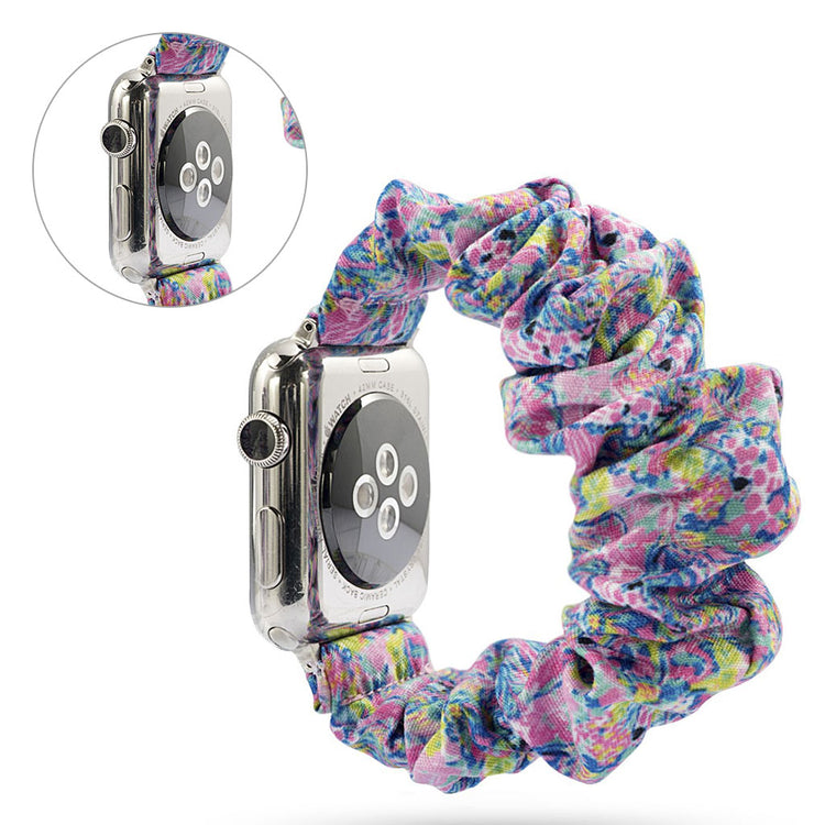 Flot Apple Watch Series 5 44mm Nylon Rem - Flerfarvet#serie_24