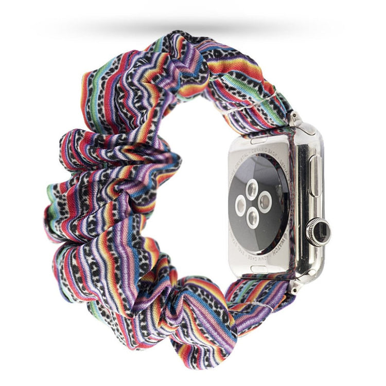 Flot Apple Watch Series 5 44mm Nylon Rem - Flerfarvet#serie_25