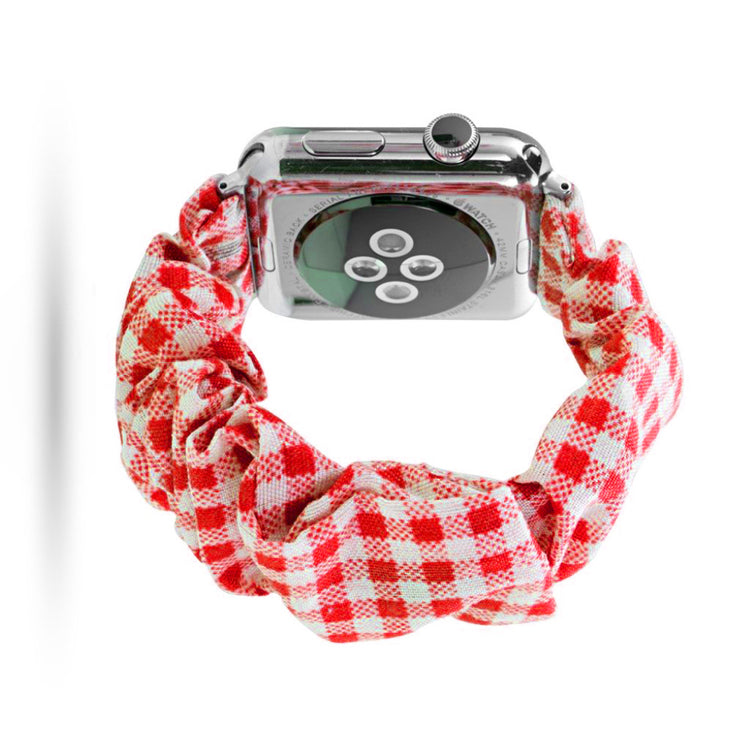 Flot Apple Watch Series 5 44mm Nylon Rem - Rød#serie_4