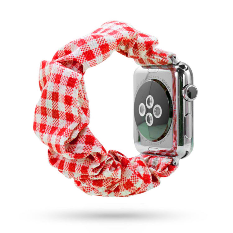 Flot Apple Watch Series 5 44mm Nylon Rem - Rød#serie_4