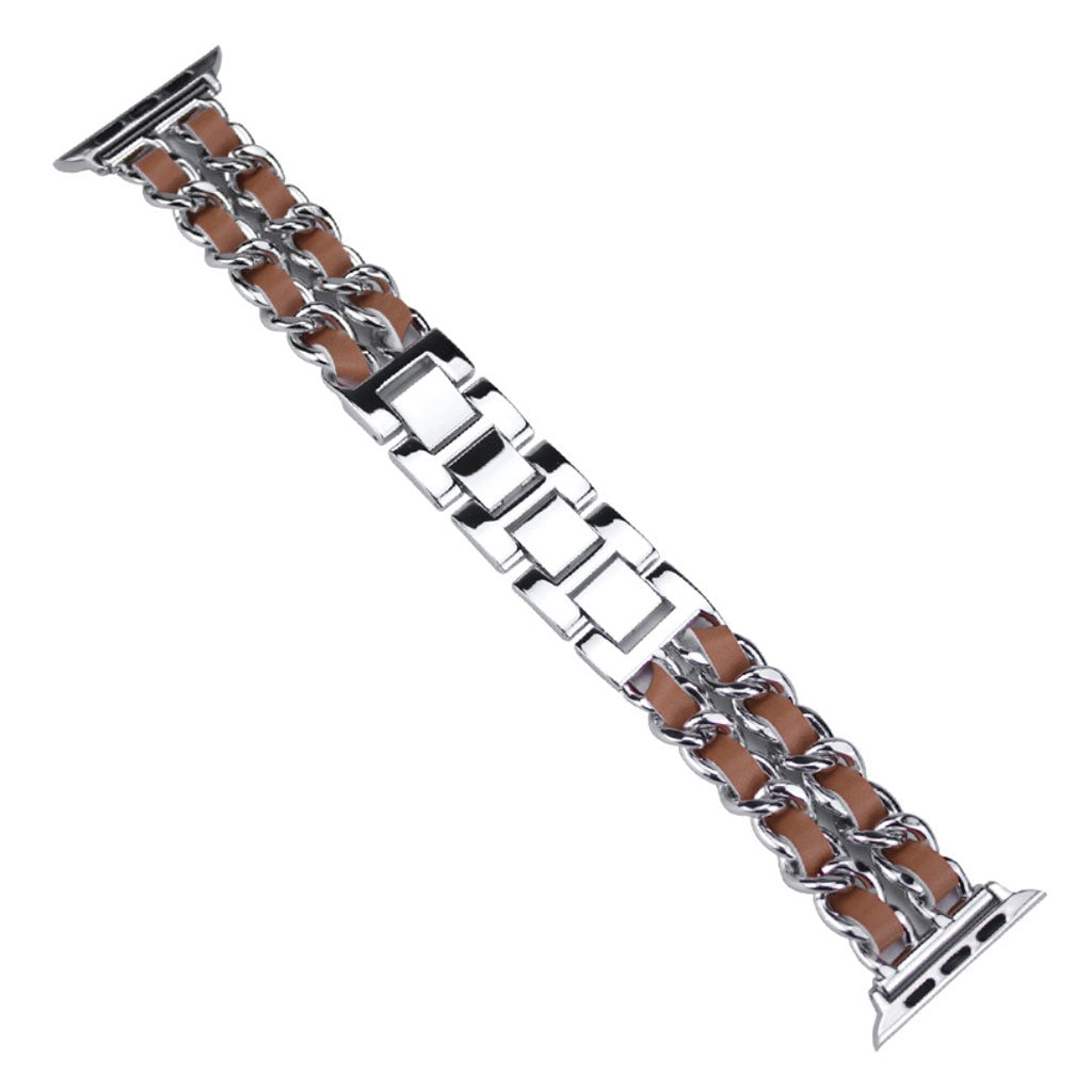 Super fantastisk Apple Watch Series 5 44mm  Rem - Brun#serie_14