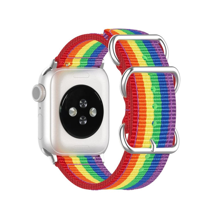 Mega fantastisk Apple Watch Series 5 44mm Nylon Rem - Flerfarvet#serie_1