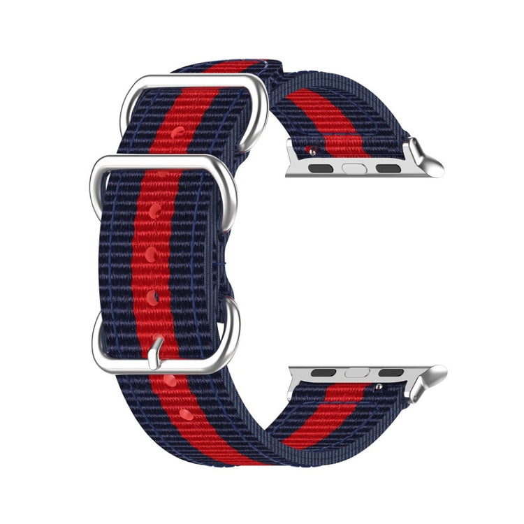 Mega fantastisk Apple Watch Series 5 44mm Nylon Rem - Blå#serie_10