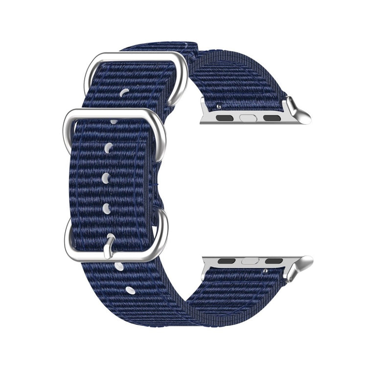 Mega fantastisk Apple Watch Series 5 44mm Nylon Rem - Blå#serie_11