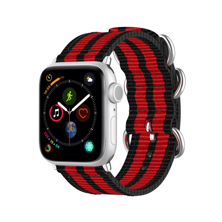 Mega fantastisk Apple Watch Series 5 44mm Nylon Rem - Rød#serie_2