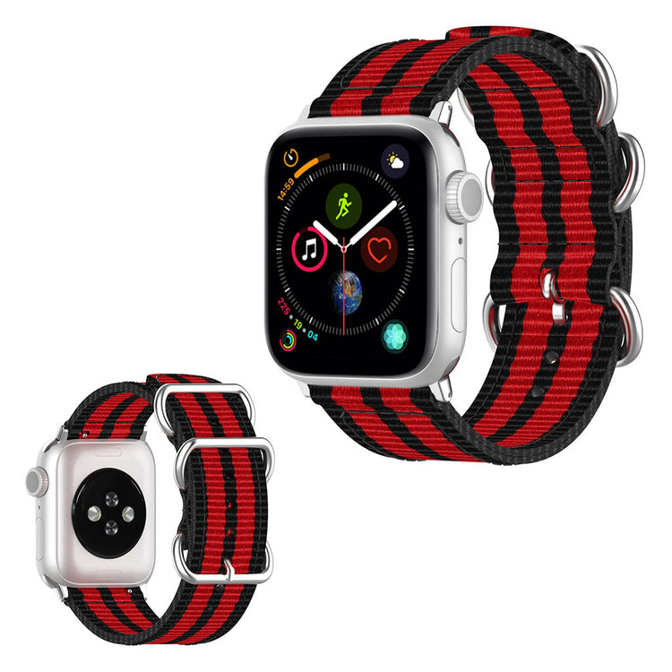 Mega fantastisk Apple Watch Series 5 44mm Nylon Rem - Rød#serie_2
