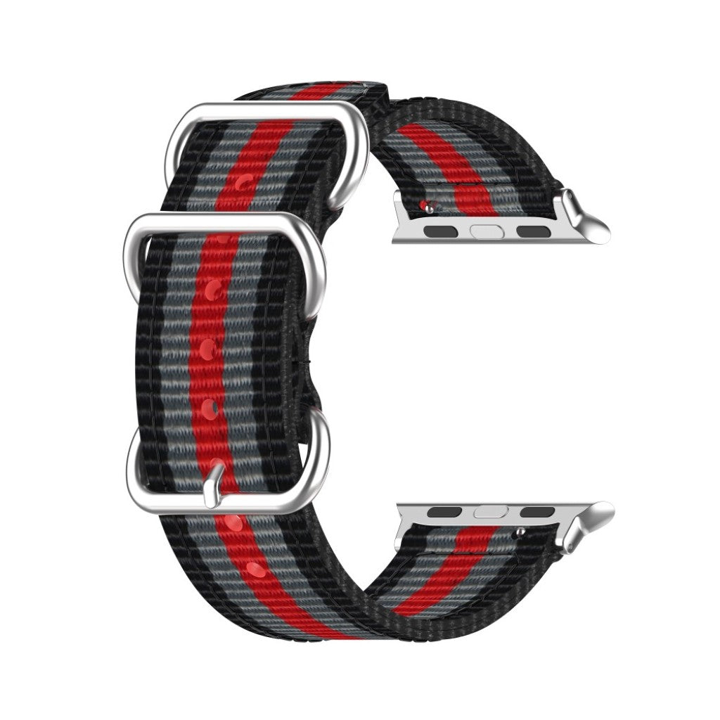 Mega fantastisk Apple Watch Series 5 44mm Nylon Rem - Flerfarvet#serie_4