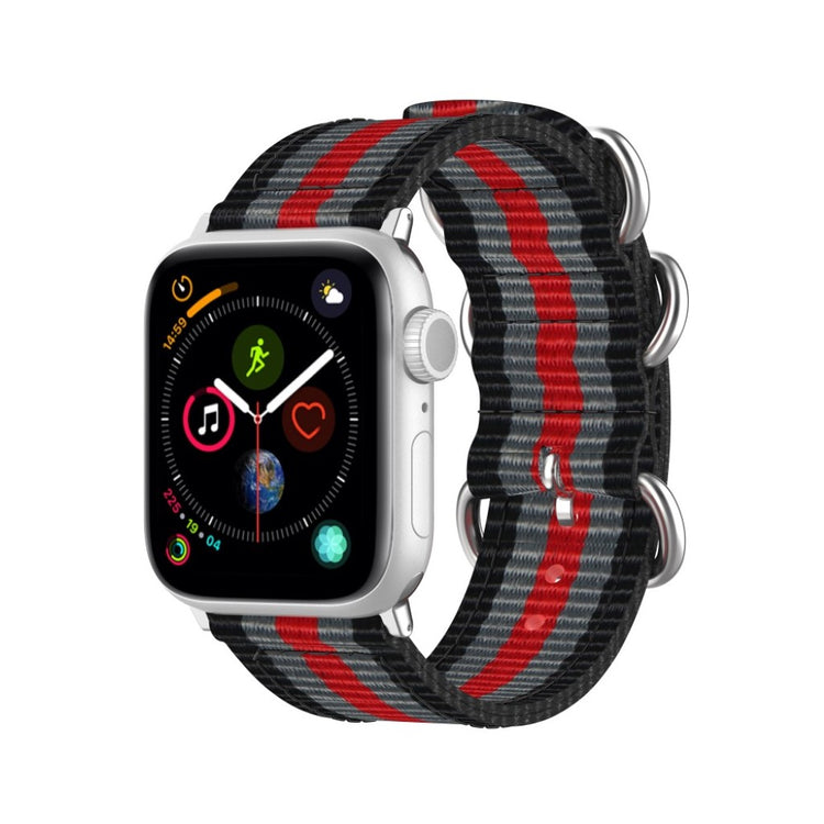 Mega fantastisk Apple Watch Series 5 44mm Nylon Rem - Flerfarvet#serie_4