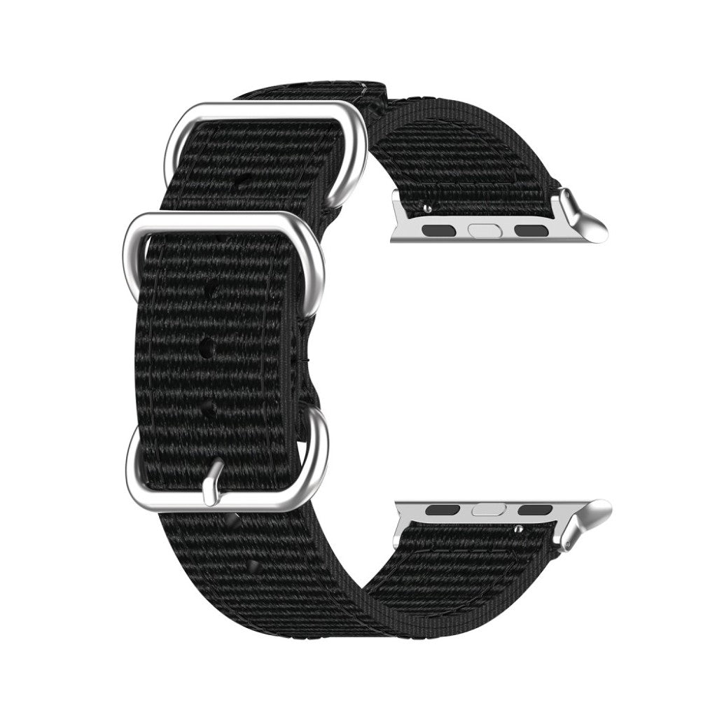 Mega fantastisk Apple Watch Series 5 44mm Nylon Rem - Sort#serie_5