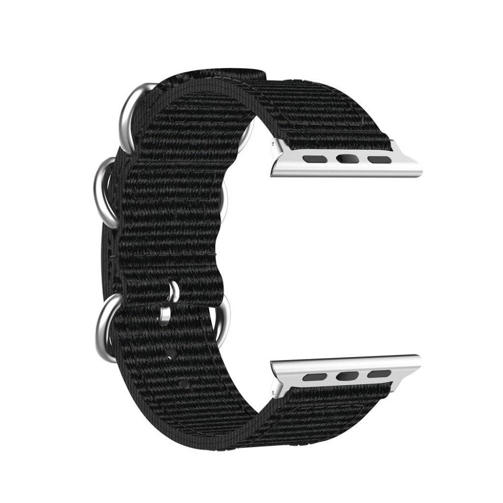 Mega fantastisk Apple Watch Series 5 44mm Nylon Rem - Sort#serie_5