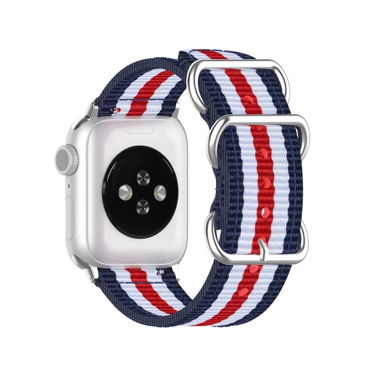 Mega fantastisk Apple Watch Series 5 44mm Nylon Rem - Flerfarvet#serie_8