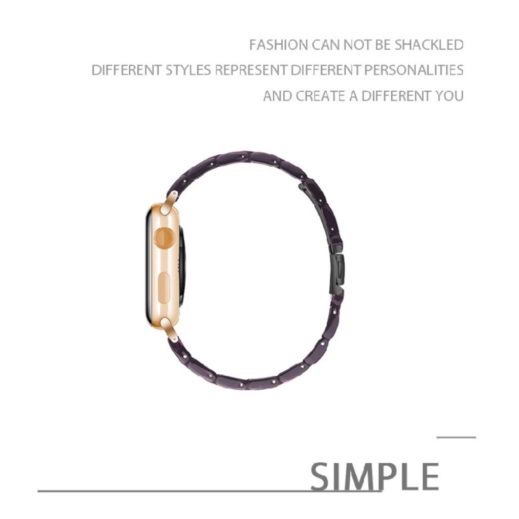 Mega cool Apple Watch Series 5 44mm / Apple Watch 44mm  Rem - Lilla#serie_8