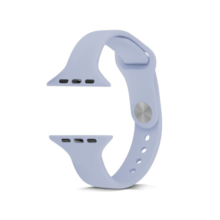  Apple Watch Series 5 44mm / Apple Watch 44mm Silikone Rem - Lilla#serie_10