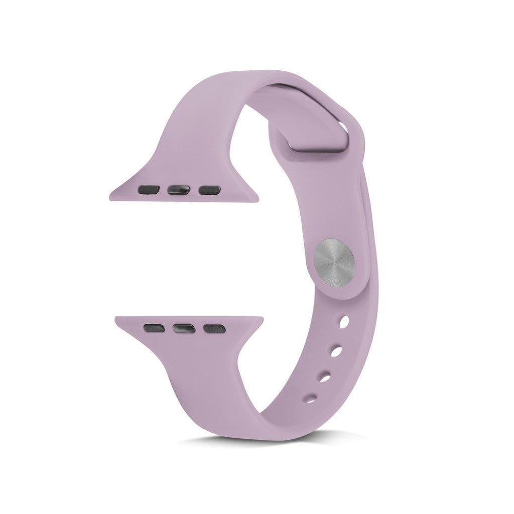  Apple Watch Series 5 44mm / Apple Watch 44mm Silikone Rem - Lilla#serie_12