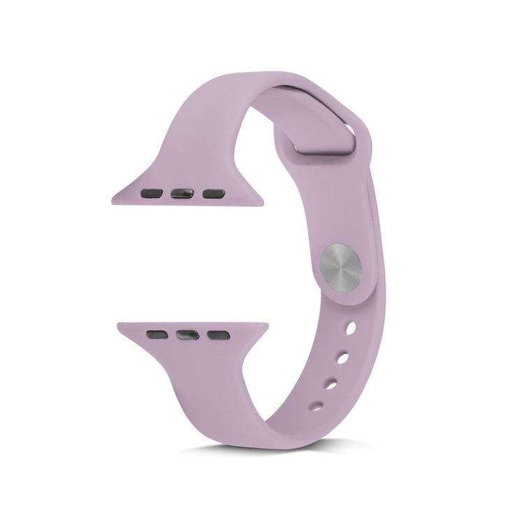  Apple Watch Series 5 44mm / Apple Watch 44mm Silikone Rem - Lilla#serie_12