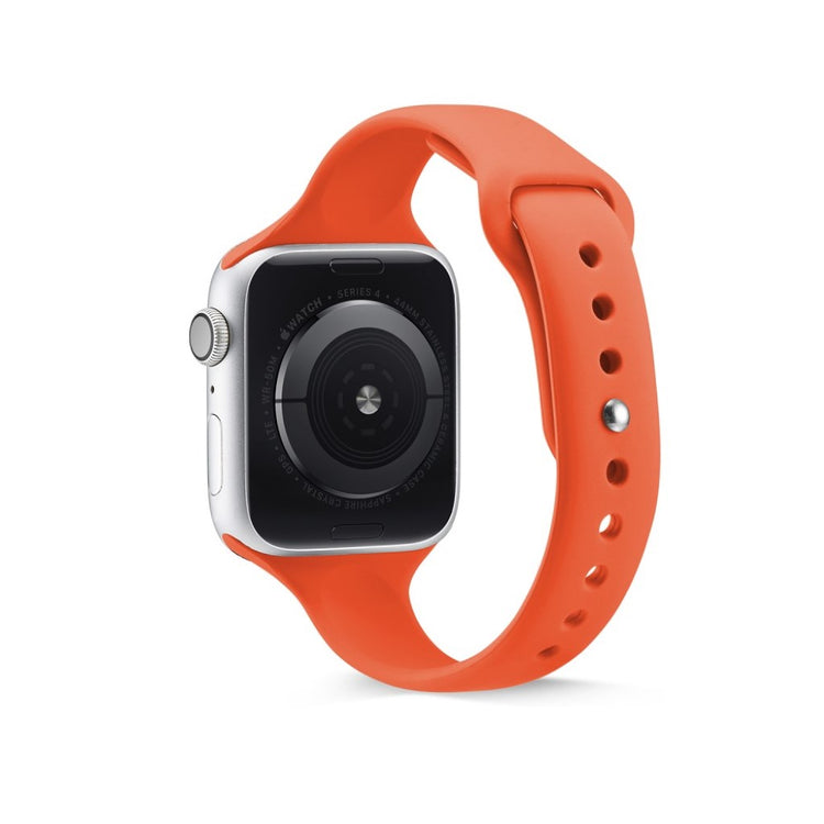  Apple Watch Series 5 44mm / Apple Watch 44mm Silikone Rem - Orange#serie_7