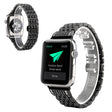 Apple Watch Series 5 44mm / Apple Watch 44mm Metal And Rhinestone Universel Strap