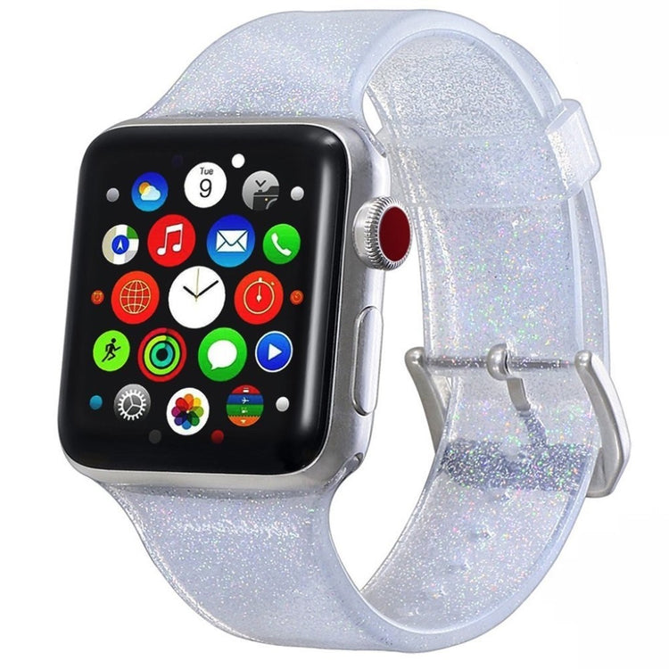 Vildt rart Universal Apple Silikone Rem - Sølv#serie_1