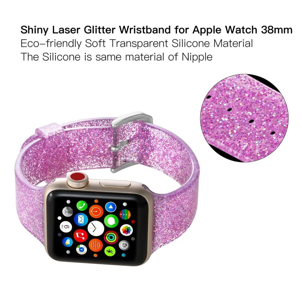 Vildt rart Universal Apple Silikone Rem - Pink#serie_2