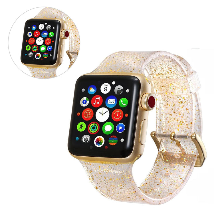 Vildt rart Universal Apple Silikone Rem - Guld#serie_3
