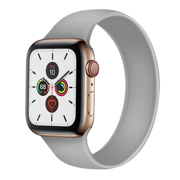 Helt vildt sejt Universal Apple Silikone Rem - Størrelse: M - Sølv#serie_3