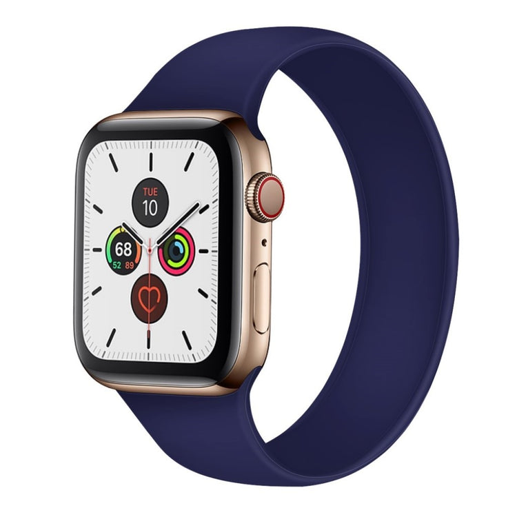 Helt vildt sejt Universal Apple Silikone Rem - Størrelse: M - Blå#serie_5