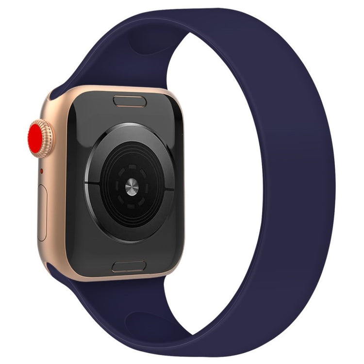 Helt vildt sejt Universal Apple Silikone Rem - Størrelse: M - Blå#serie_5