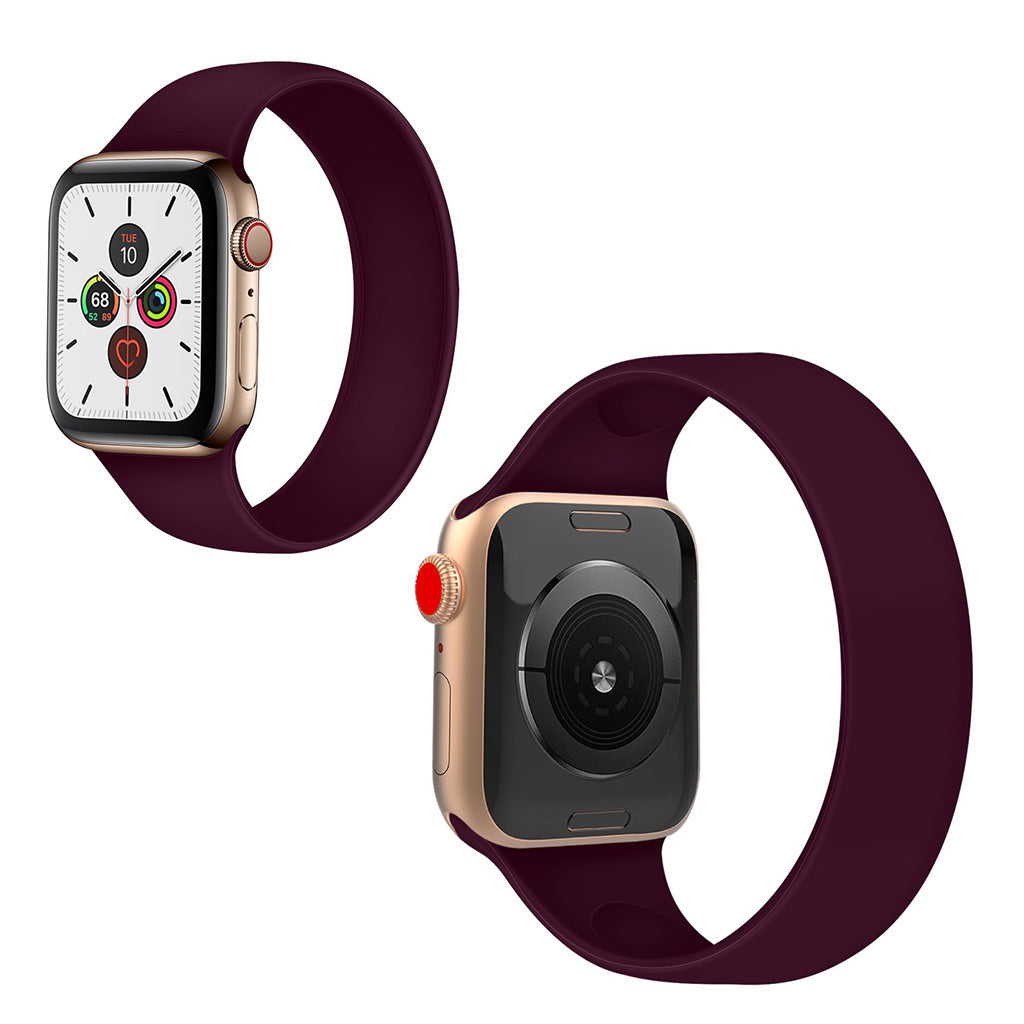 Vildt kønt Universal Apple Silikone Rem - Størrelse: L - Lilla#serie_6
