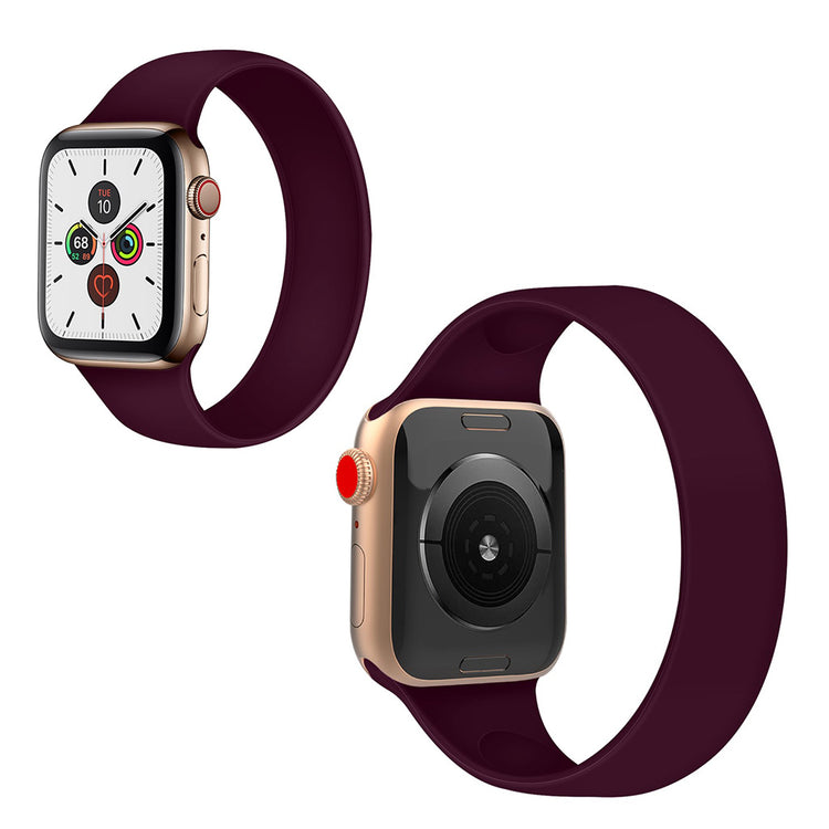 Vildt kønt Universal Apple Silikone Rem - Størrelse: L - Lilla#serie_6