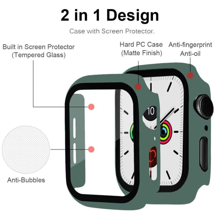 Universal Apple Mat Plastik Bumper  - Grøn#serie_1