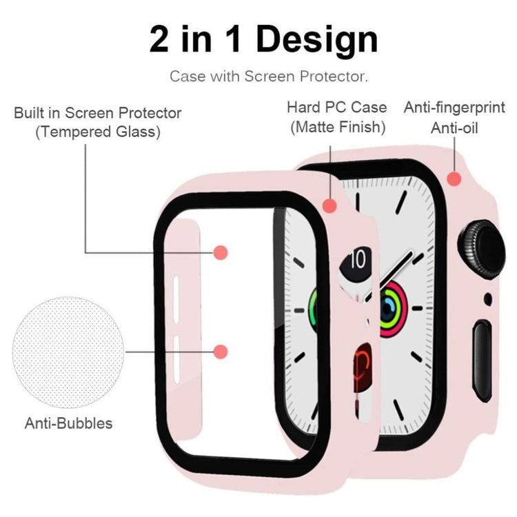 Universal Apple Mat Plastik Bumper  - Pink#serie_10