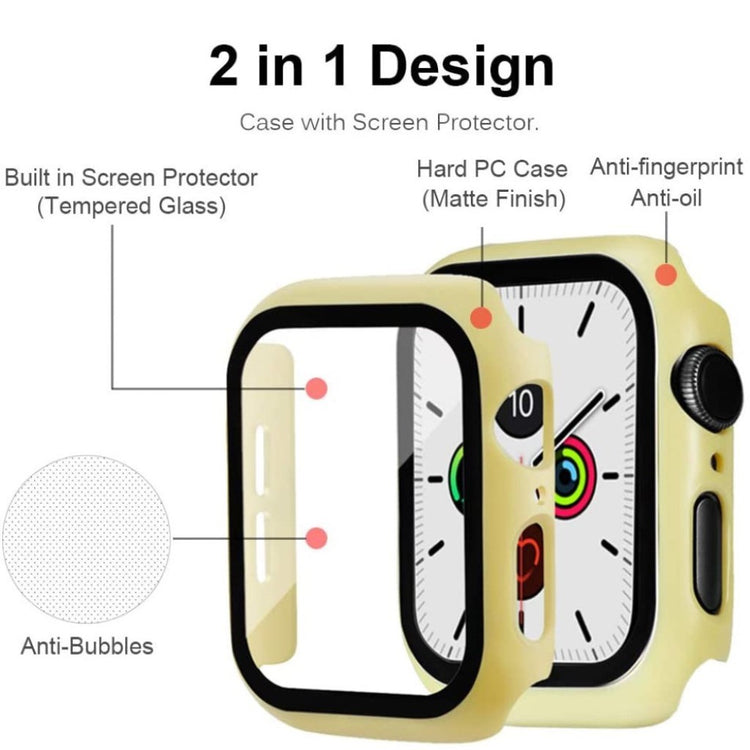 Universal Apple Mat Plastik Bumper  - Gul#serie_2