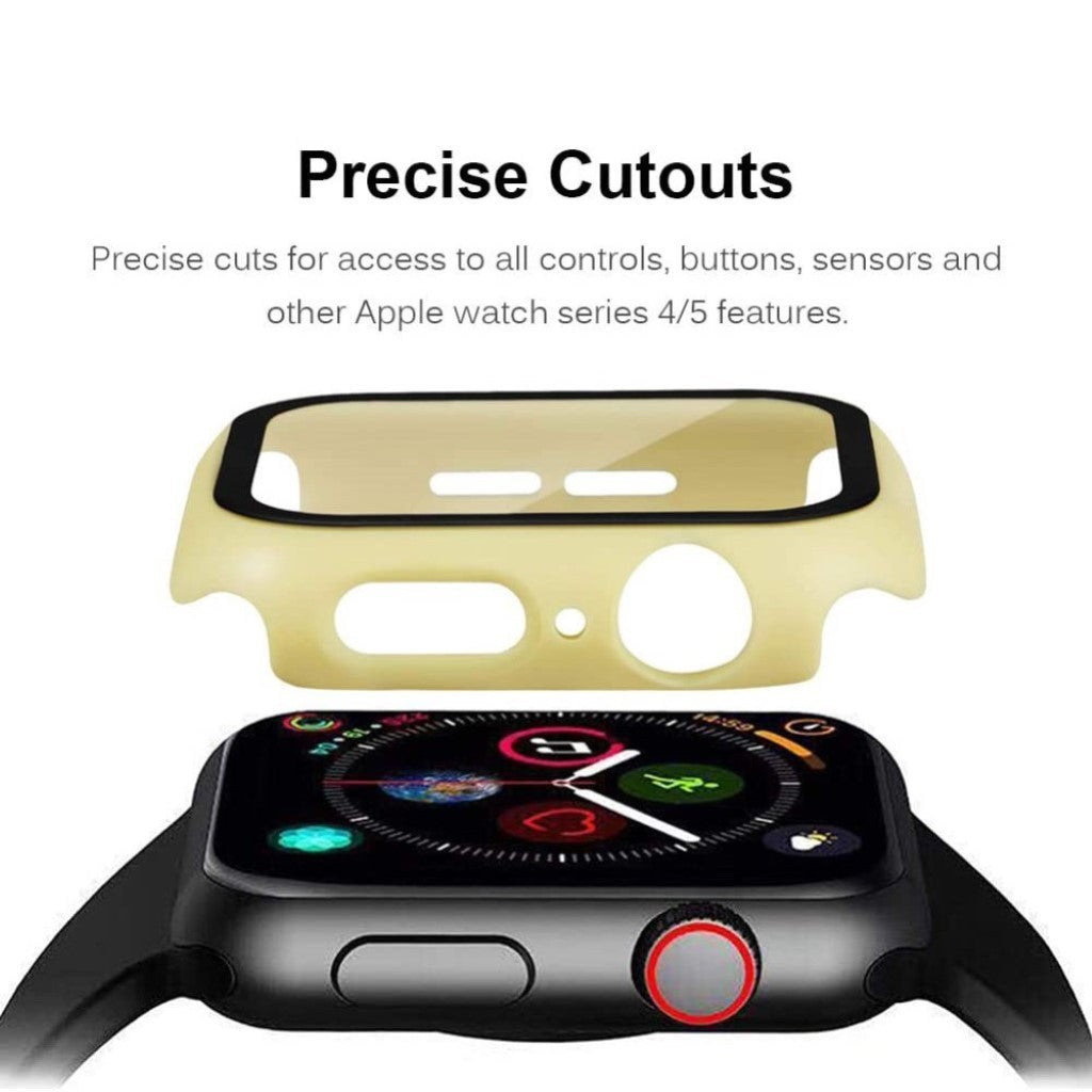 Universal Apple Mat Plastik Bumper  - Gul#serie_2