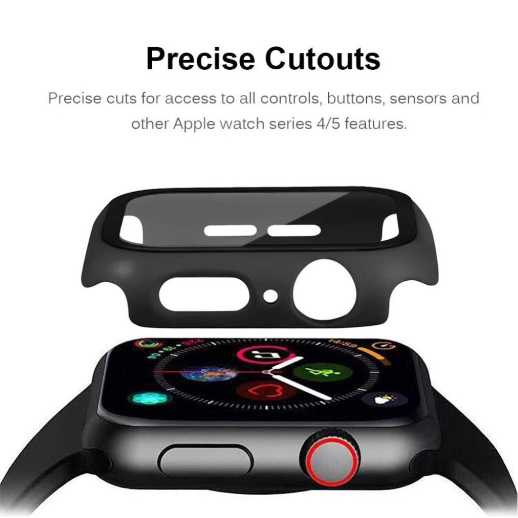 Universal Apple Mat Plastik Bumper  - Sort#serie_3