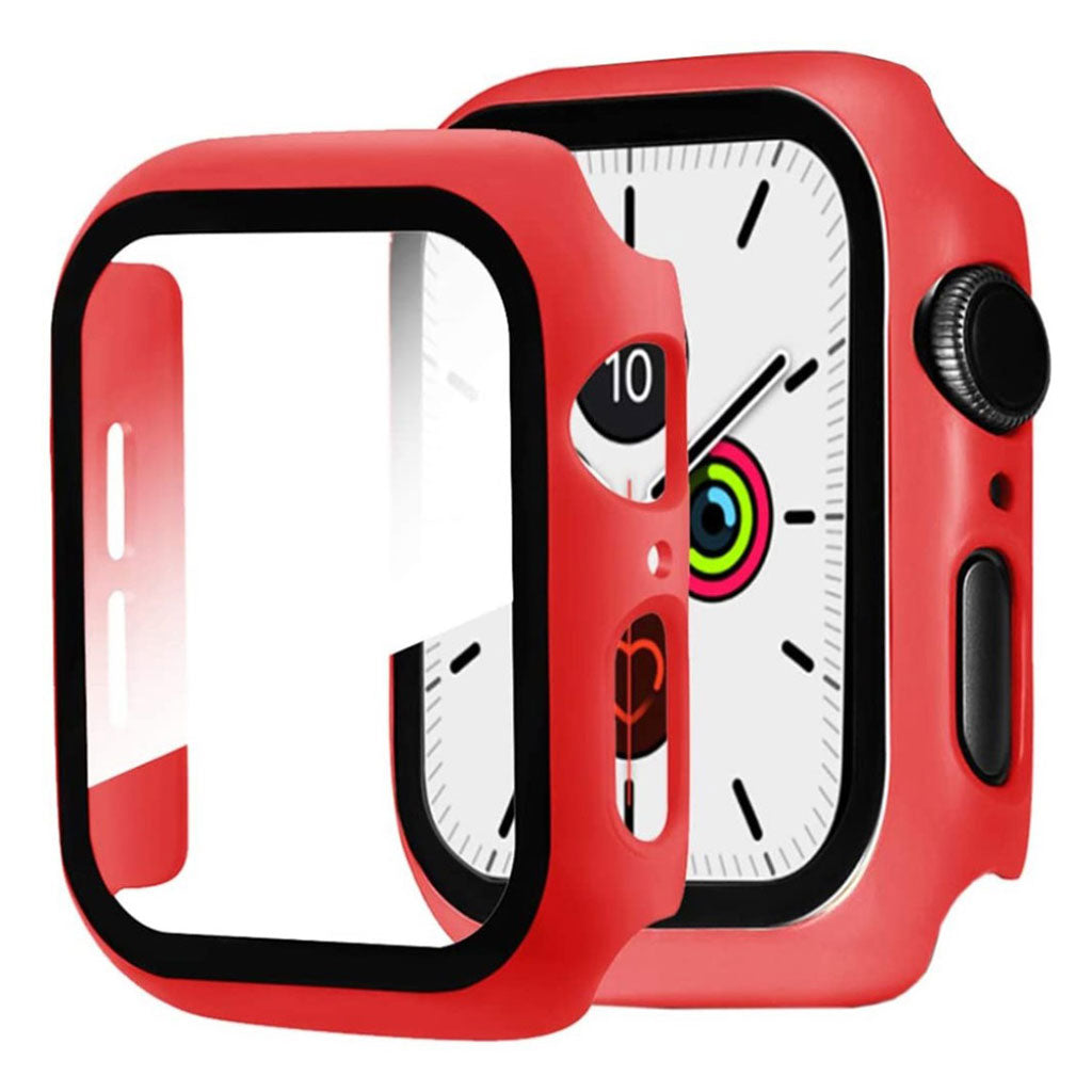 Universal Apple Mat Plastik Bumper  - Rød#serie_5