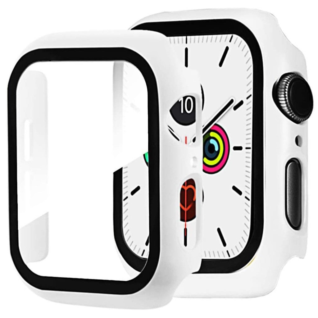 Universal Apple Mat Plastik Bumper  - Hvid#serie_6