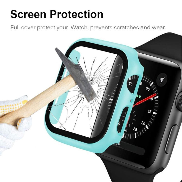 Universal Apple Mat Plastik Bumper  - Blå#serie_7