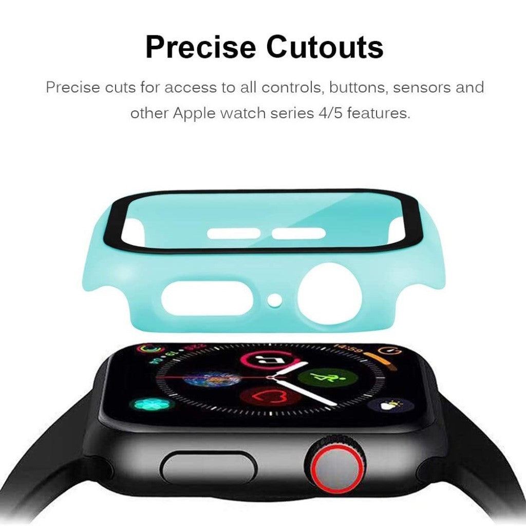 Universal Apple Mat Plastik Bumper  - Blå#serie_7