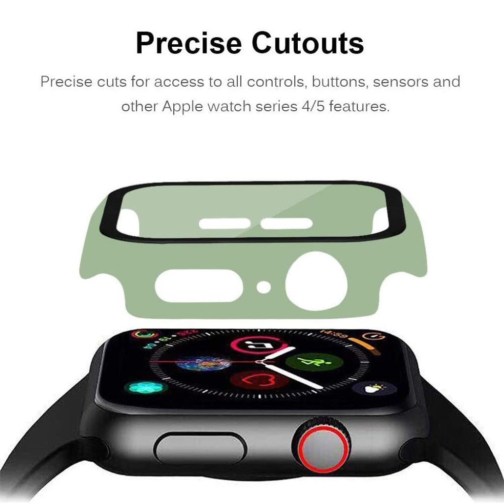 Universal Apple Mat Plastik Bumper  - Grøn#serie_8