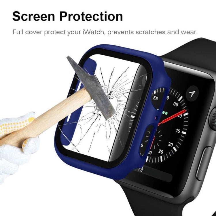 Universal Apple Mat Plastik Bumper  - Blå#serie_9