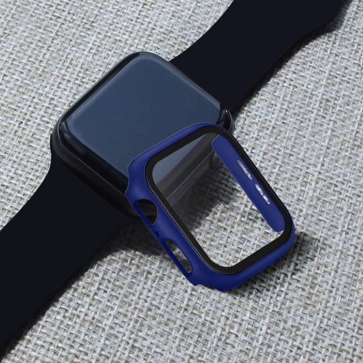 Universal Apple Mat Plastik Bumper  - Blå#serie_9