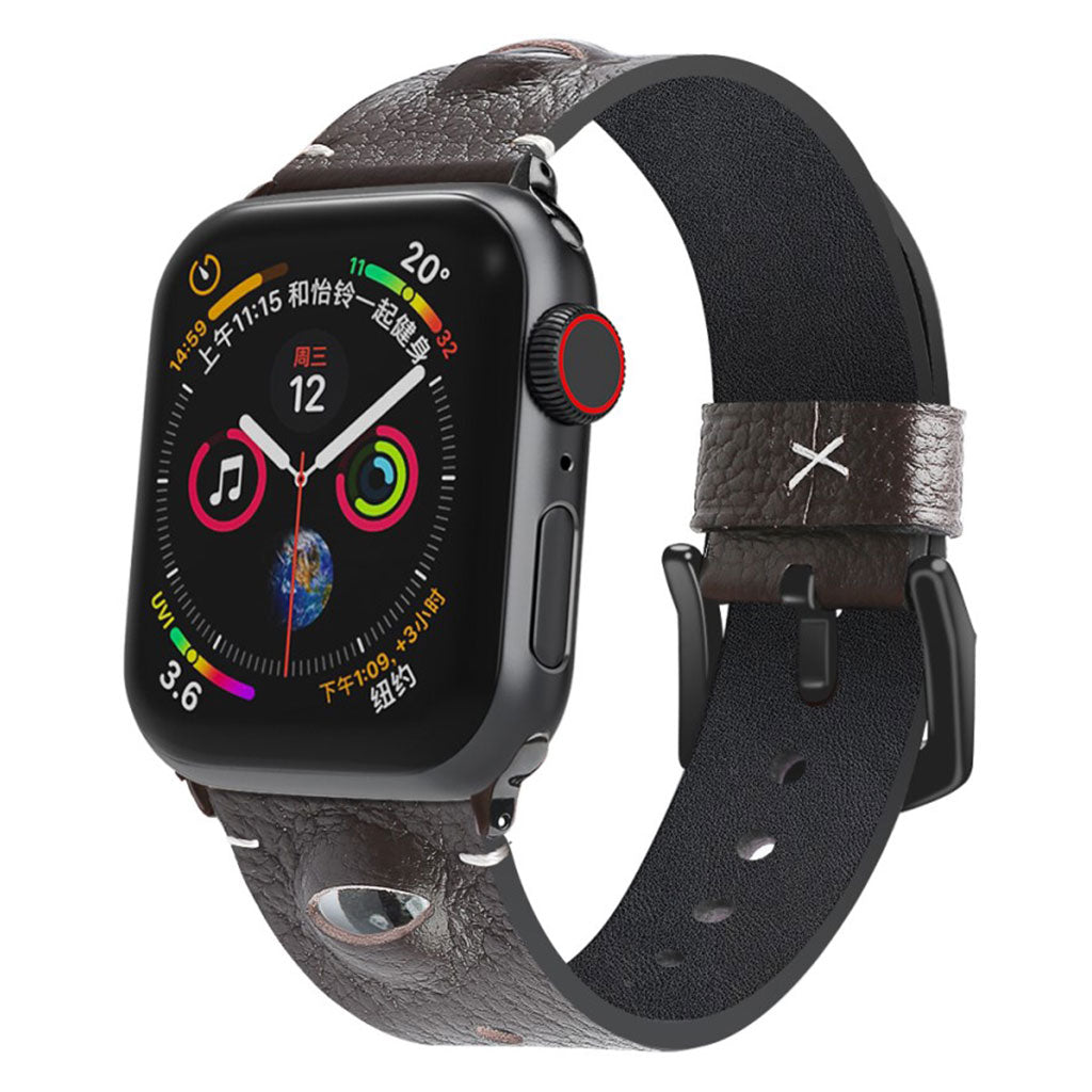 Rigtigt fantastisk Universal Apple Ægte læder Rem - Lilla#serie_4