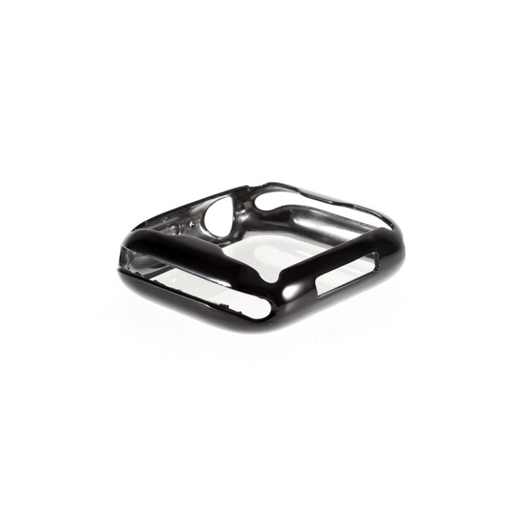 Universal Apple  Silikone og Glas Bumper  - Sort#serie_1