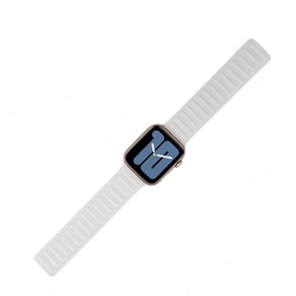 Rigtigt rart Universal Apple Ægte læder Rem - Hvid#serie_2