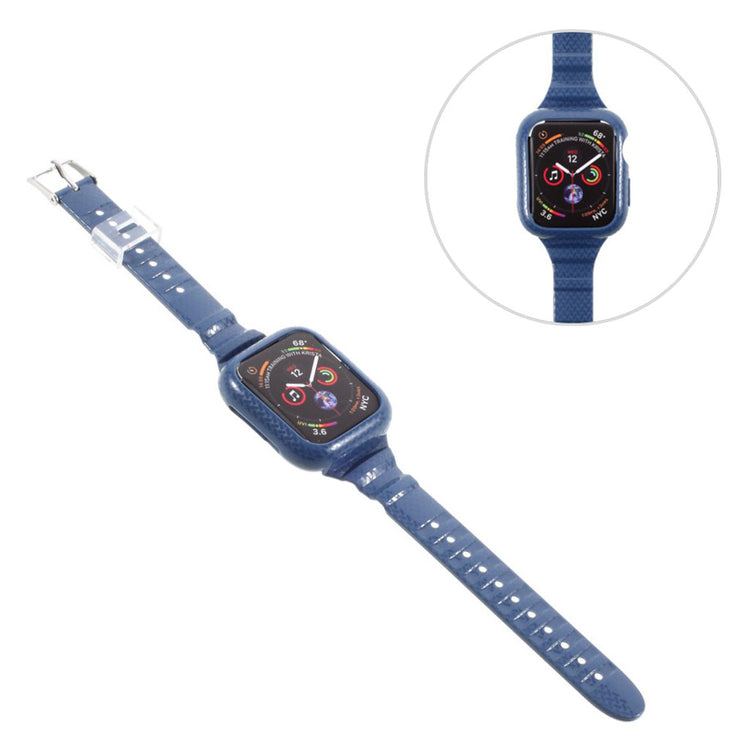 Super fed Universal Apple Silikone Rem - Blå#serie_4