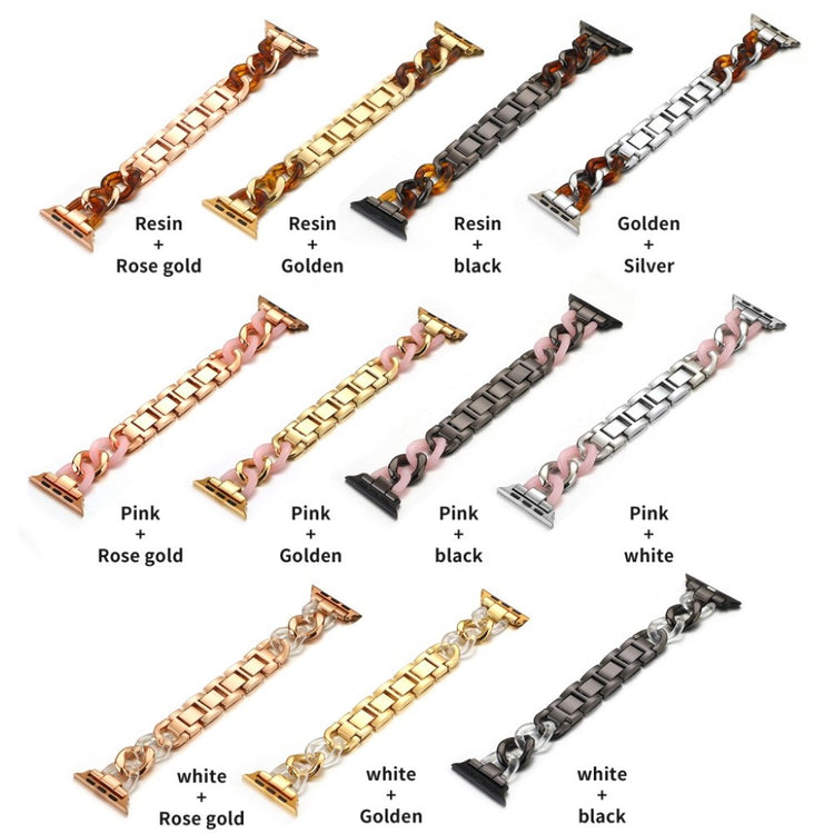 Fantastisk Universal Apple Metal Rem - Guld#serie_2
